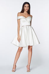 Satin Tiffany Cocktail Dress